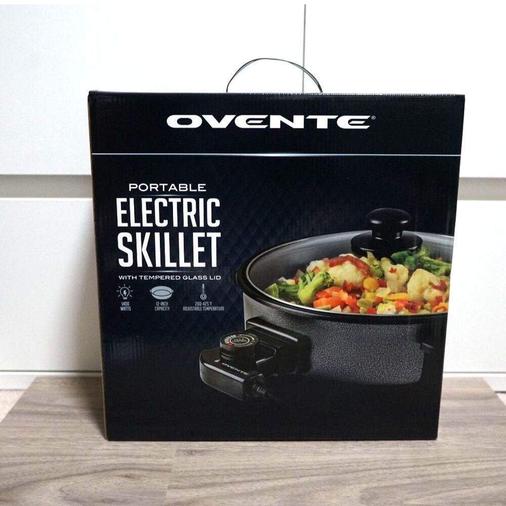 NEW! Ovente Portable Electric Skillet